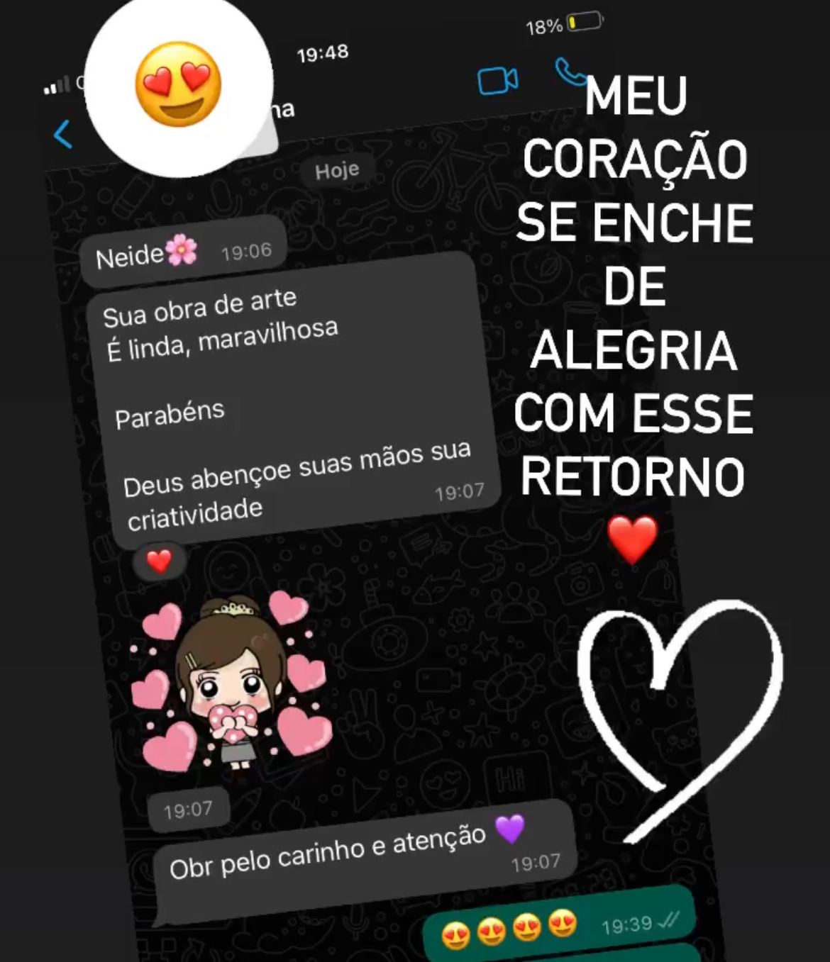 Depoimento de Cristiana